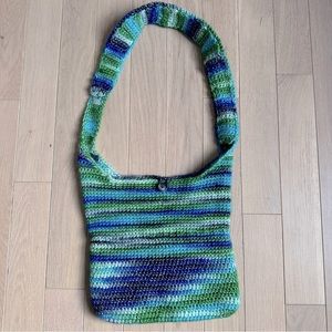 HANDMADE Crossbody Knit Bag